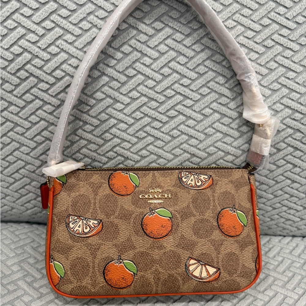 Coach Brown and Orange Women's Bag